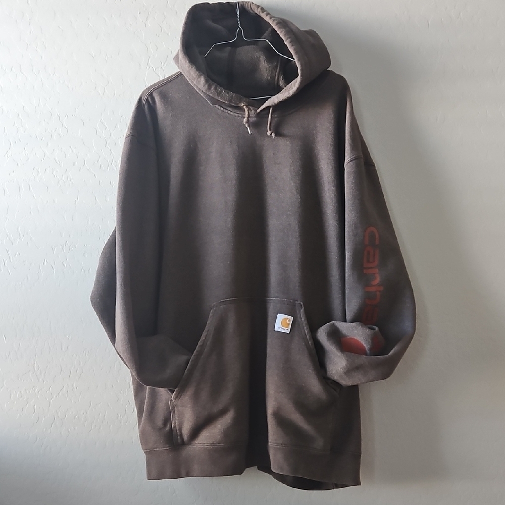 Carhartt Men's Brown Hoodie